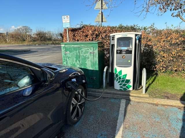 bp pulse Charging Station in Lewes United Kingdom of Great Britain and Northern Ireland
