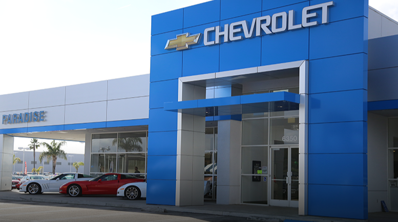 Paradise Chevrolet EV Charging Station at 6350 Leland St