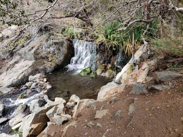 Bouquet Falls in Santa Clarita California