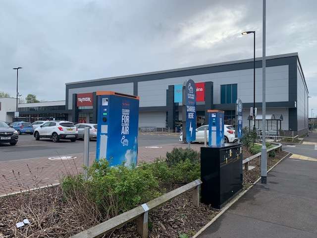 Osprey Charging Station in Evesham United Kingdom of Great Britain and Northern Ireland