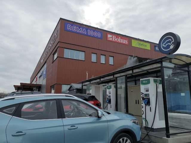 BKK Nett Charging Station in Jaren Norway 2770