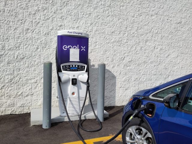 Enel X Charging Station in Summersville West Virginia
