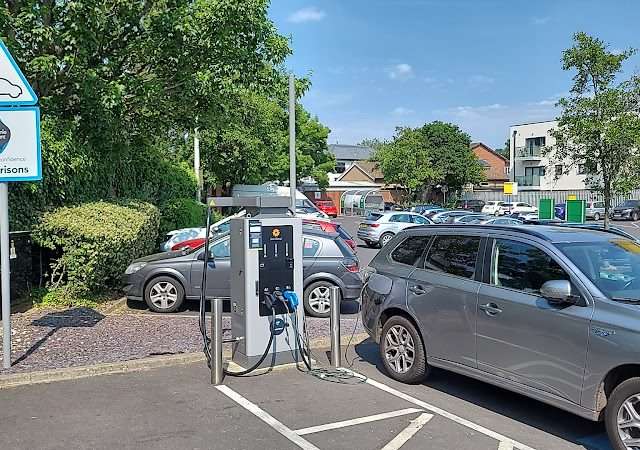 GeniePoint Charging Station in Loughton United Kingdom of Great Britain and Northern Ireland