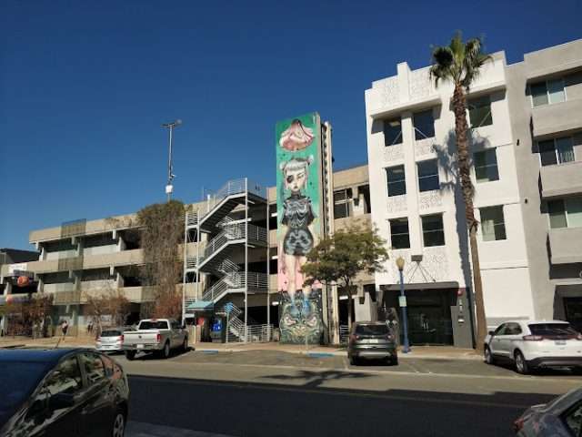 City Place B Parking Lot in Long Beach California