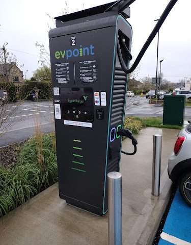 Chargepoint Charging Station in Harrogate United Kingdom of Great Britain and Northern Ireland