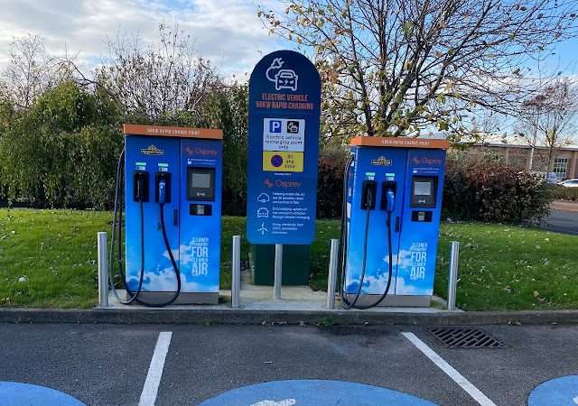 Osprey Charging Station in Middlesbrough United Kingdom of Great Britain and Northern Ireland