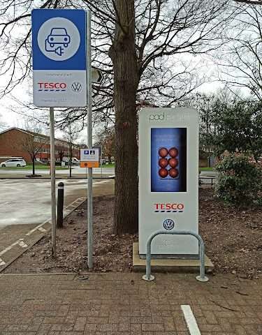 Pod Point Charging Station in West Molesey United Kingdom of Great Britain and Northern Ireland
