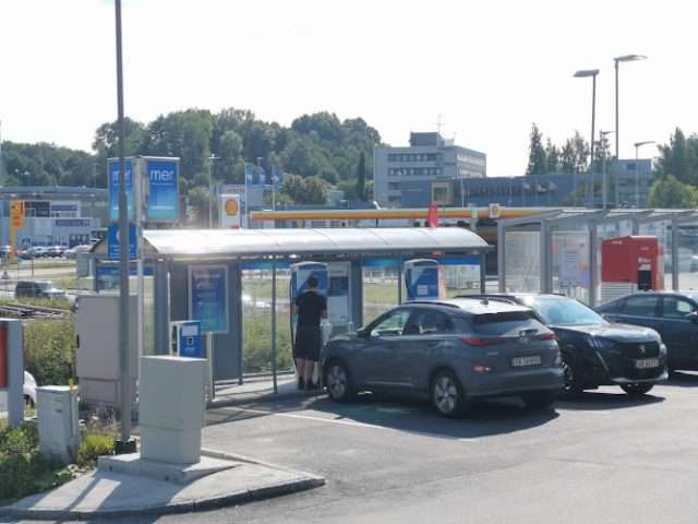 Circle K Charging Station in Trondheim Norway 7037