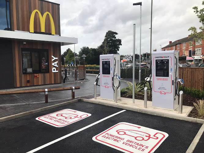 InstaVolt Charging Station EV Charging Station at McDonald's