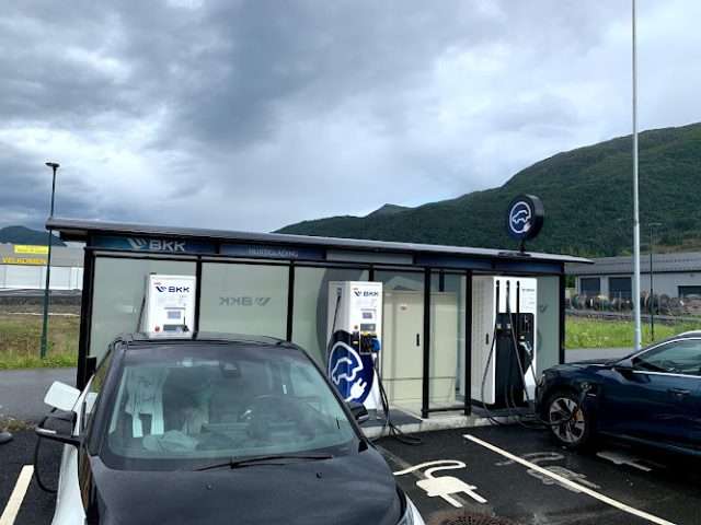 Eviny Charging Station in Nordfjordeid Norway 6770
