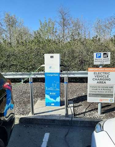 ESB Energy Charging Station in Belfast United Kingdom of Great Britain and Northern Ireland