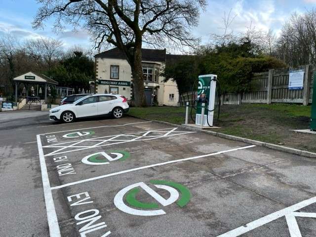 evyve Charging Station in Sheffield United Kingdom of Great Britain and Northern Ireland