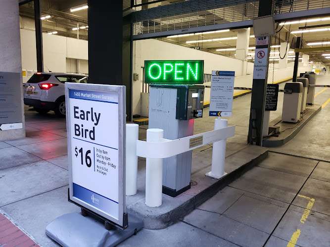 1455 Market Garage (Propark) EV Charging Station at 43 11th St