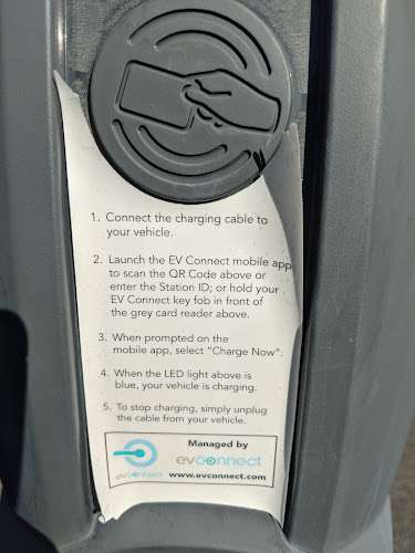 EV Connect Charging Station EV Charging Station at 5 W Main St