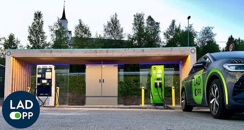 LAD OPP Charging Station EV Charging Station at Foldereidvegen 6