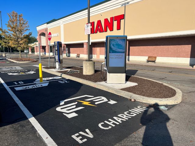 Volta Charging Station in Stroudsburg Pennsylvania