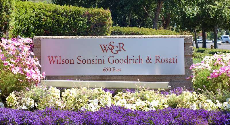 Wilson Sonsini Goodrich & Rosati EV Charging Station at 650 Page Mill Rd