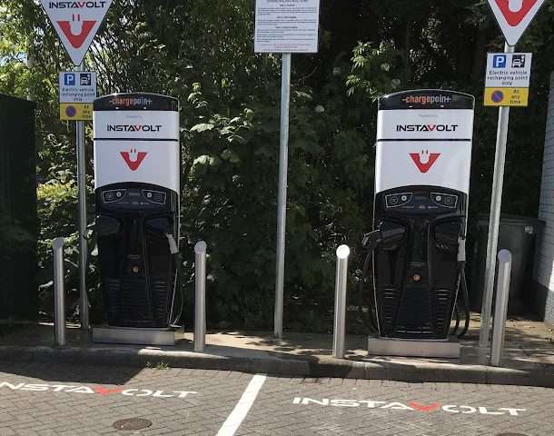 InstaVolt Charging Station in Glenrothes United Kingdom of Great Britain and Northern Ireland