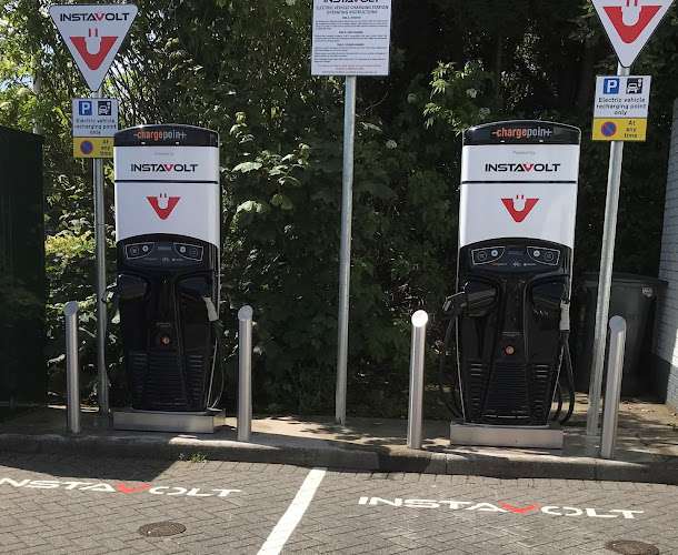 InstaVolt Charging Station EV Charging Station at Service Station