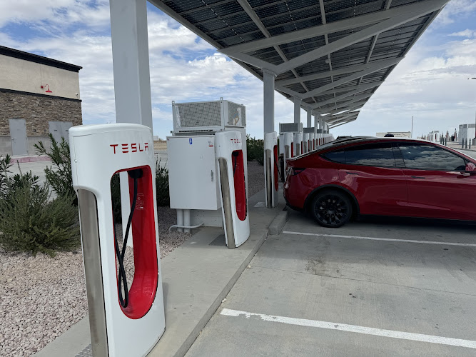 Tesla Supercharger EV Charging Station at 350-370 W Main Event Ln