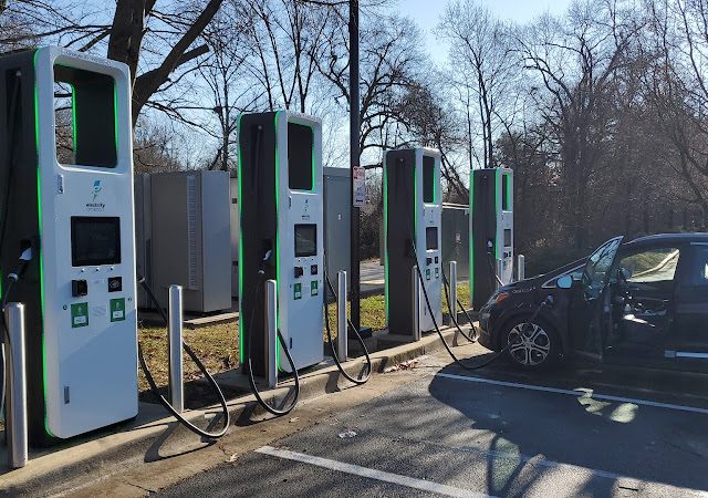 Electrify America Charging Station in Glen Burnie Maryland