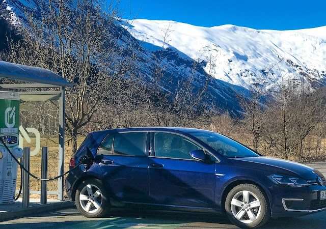 Mer Charging Station in Fjærland Norway 6848