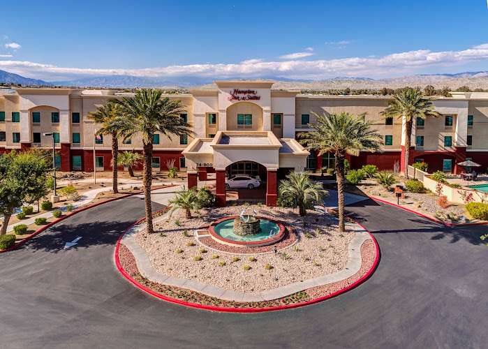 Hampton Inn & Suites Palm Desert EV Charging Station at 74900 Gerald Ford Dr