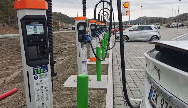 Recharge Charging Station in Tvedestrand Norway 4900