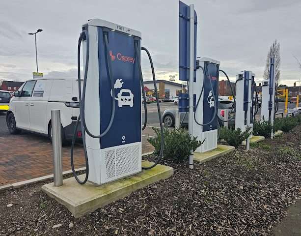 Osprey Charging Station in Crewe United Kingdom of Great Britain and Northern Ireland