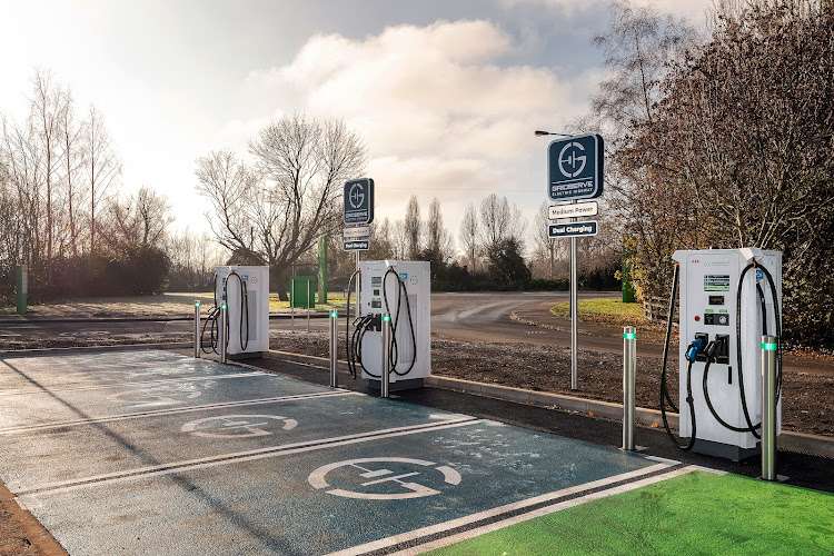 GRIDSERVE Charging Station EV Charging Station at Watling St