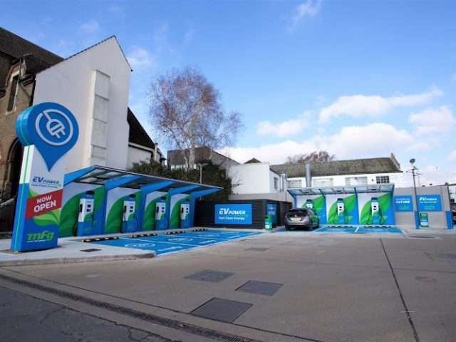 MFG Charging Station in London United Kingdom of Great Britain and Northern Ireland