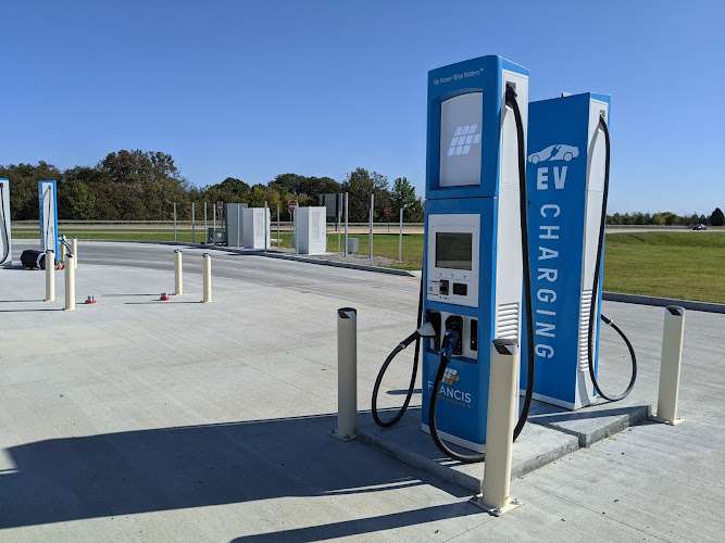 Francis Energy Charging Station EV Charging Station at Muskogee Tpk Concession