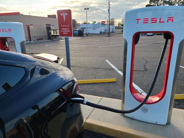 Tesla Supercharger in McComb Mississippi