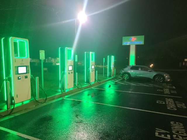 Electrify America Charging Station in Potomac Maryland
