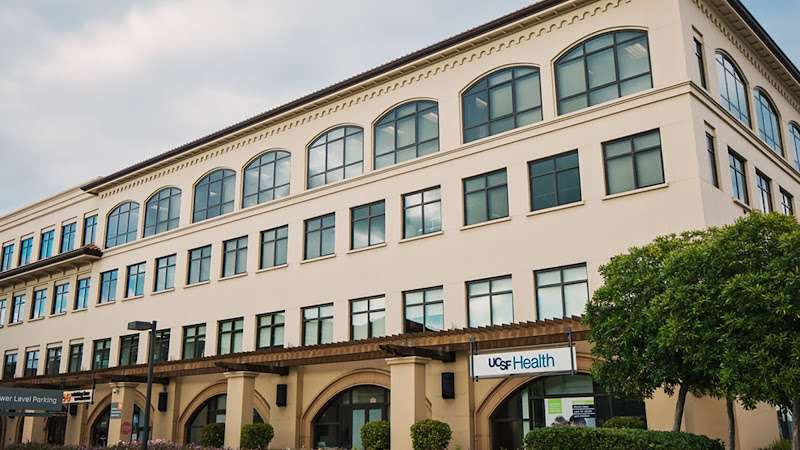 UCSF San Mateo Primary and Specialty Care EV Charging Station at 1100 Park Pl Suite 100