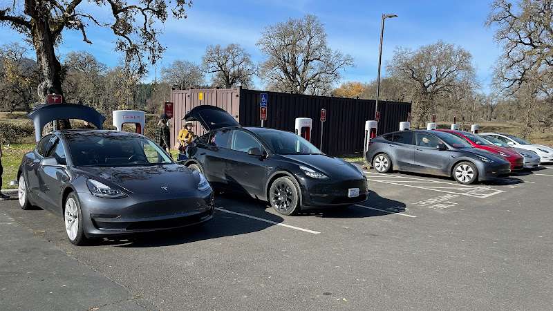 Tesla Supercharger EV Charging Station at 45020 US-101