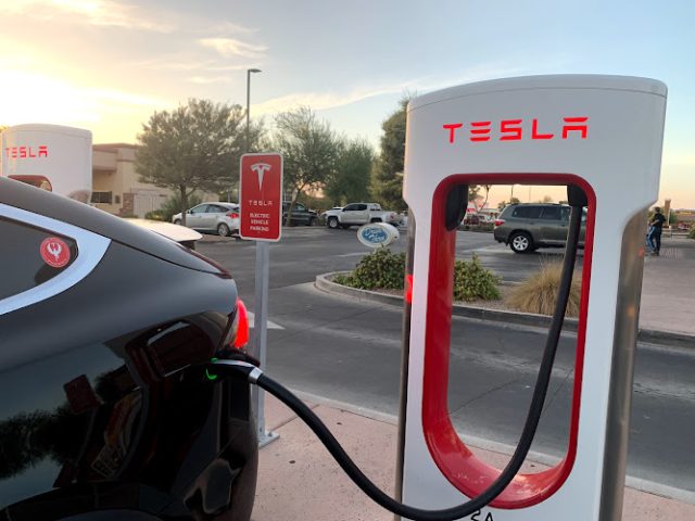 Tesla Supercharger in Casa Grande Arizona
