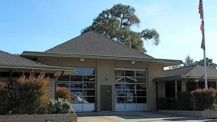 Los Gatos Fire Station EV Charging Station at 306 University Ave