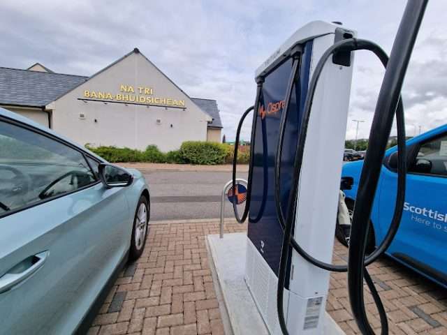 Osprey Charging Station in Inverness United Kingdom of Great Britain and Northern Ireland
