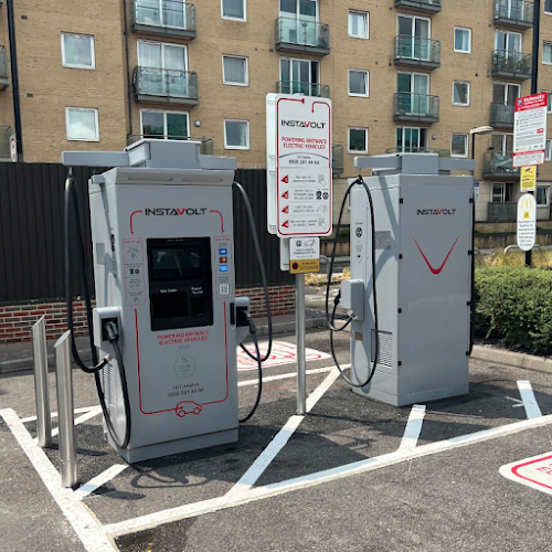 InstaVolt Charging Station EV Charging Station at McDonalds