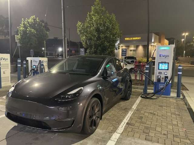 EVgo Charging Station in Long Beach California