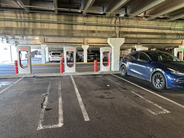 Tesla Supercharger in Hackensack New Jersey