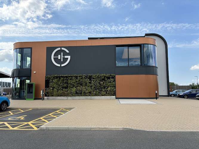 Tesla Supercharger EV Charging Station at Edison Wy.