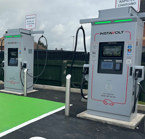 InstaVolt Charging Station in Leicester United Kingdom of Great Britain and Northern Ireland
