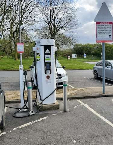 GRIDSERVE Charging Station in Brighouse United Kingdom of Great Britain and Northern Ireland