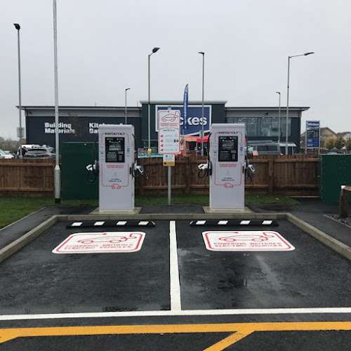 InstaVolt Charging Station EV Charging Station at McDonald's