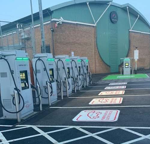 InstaVolt Charging Station in Luton United Kingdom of Great Britain and Northern Ireland