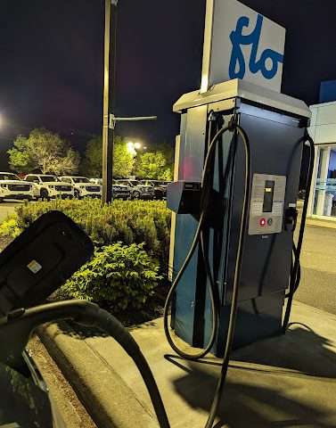 FLO Charging Station in Greater Sudbury Ontario Canada