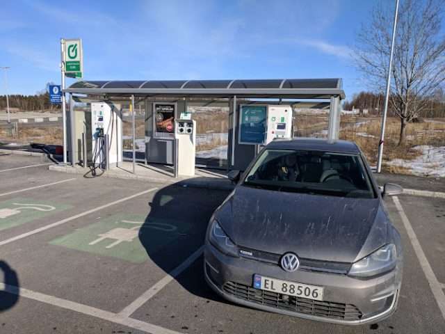 Circle K Charging Station in Rygge Norway 1580