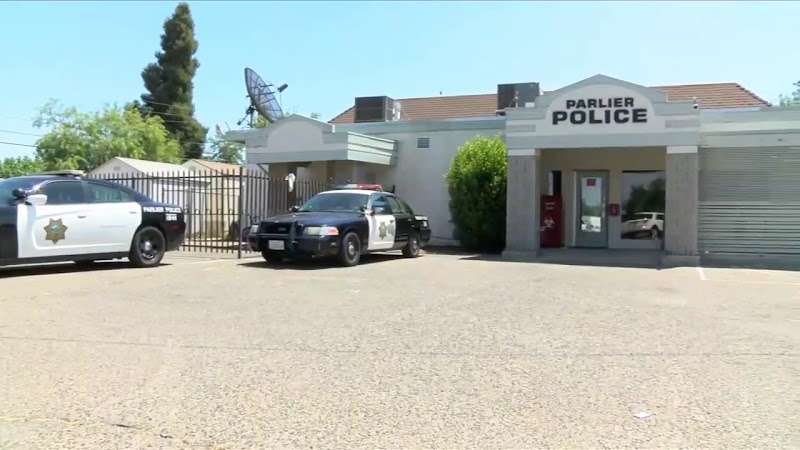 City of Parlier Police Department EV Charging Station at 8770 S Mendocino Ave